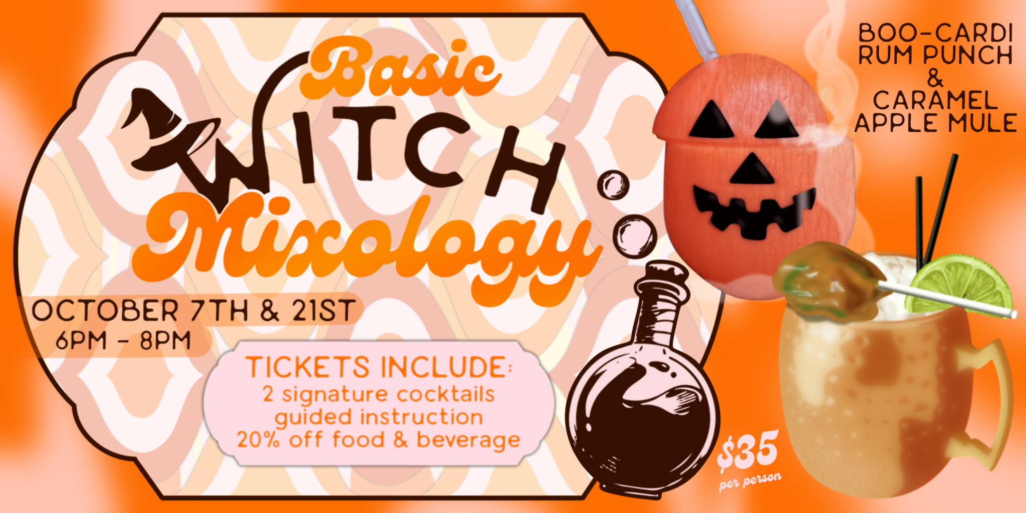 Basic Witch Mixology Header 2024